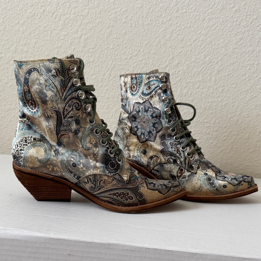 Jeffrey Campbell Paisley Ankle Boots - Multicolor - Picture 2 of 7